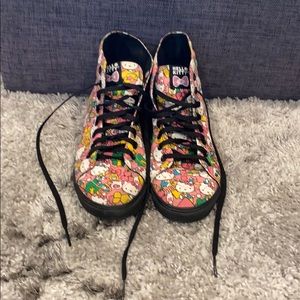 Hello Kitty High Top Vans